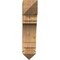 Ekena Millwork Merced Arts & Crafts Rough Sawn Bracket, Western Red Cedar, 6"W x 22"D x 26"H BKT06X22X26MRC03RWR - alternate 3